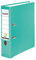 Original Falken PP-Color Kunststoff-Ordner. Made in Germany. 8 cm breit DIN A4 Pastell-Farbe türkis Ringordner Vegan Aktenordner Briefordner Büroordner Plastikordner Schlitzordner