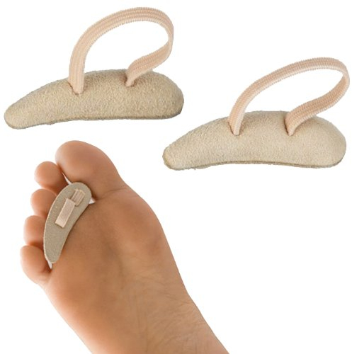 Hammer Toe Cushion Correction and Relief, Kosmetex Hammer Toe Cushion, Leather Cover