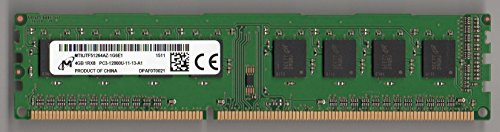 4 GB RAM PC DIMM Micron mt8jtf51264az-1g6e1 DDR3 PC3 – 12800u 1rx8 CL11 1600 MHz