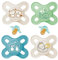 MAM LATEX Start Schnuller 0-2 mini // 4er Set extra klein // inkl. 2 Sterilisiertransportboxen