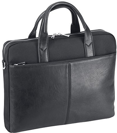 Business Umhänge Aktentasche Mappe 38 cm Schwarz 5130 D & N bei Bowatex