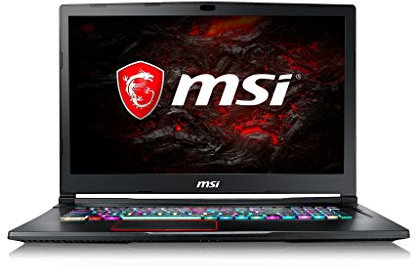MSI Raider GE73VR 17.3-Inch Laptop - (Black) (Intel i7-7700HQ Processor, 16 GB RAM, 256 GB SDD, 1 TB HDD, 8 GB GTX 1070 Graphics, Windows 10)