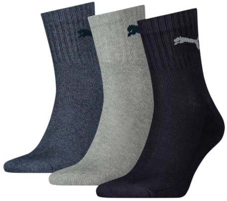 PUMA Unisex Short Crew Socken 3er-Pack