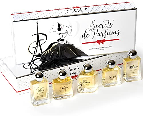 Charrier Parfums 'Secrets de Parfums' 5er-Geschenkset, Miniature Eau de Parfum, 50 ml