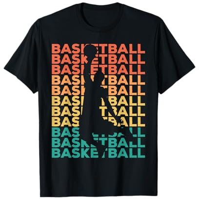 Retro Vintage Basketball Geschenk für Basketballspieler T-Shirt