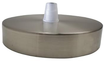 LEDSone Single Outlet CeilingRose Multi Colors 100mm Metal Ceiling Rose with Cord Grip and Fitting Accessories for Ceiling Light