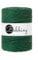 Bobbiny Makramee-Schnur, XXL, 5 mm, einlagig, 100 m, Farbe:Pine Green