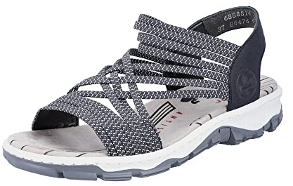Rieker Damen 68888 Trekking- Sandale
