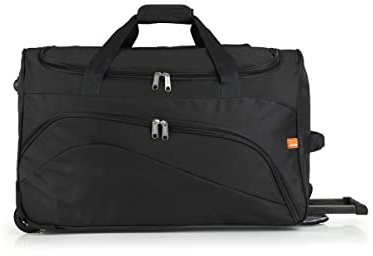 GABOL Unisex-Erwachsene Week Eco Arbeitstasche mit Rollen, Schwarz, M