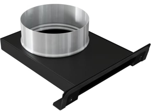 Kratki Entrada de aire exterior Ø 100 mm para chimenea Simple Box