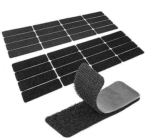 Art3d Klebestreifen mit Klettverschluss doppelseitig strapazierfähig 300 x 5cm Klettbänder Klettverschlussstreifen