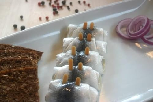 Rollmöpse in fein würziger Marinade - Handarbeit nach einem traditionellem Rezept zubereitet - 600 Gramm