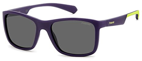POLAROID KIDS Kinder Brille PLD 8053/S Größe 49-16 mm Matte Blau Grün polarisiert