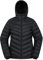 Mountain Warehouse Seasons Womens Padded Jacket - Water Resistant Coat, Puffer Jacket, Front Pockets, Adjustable Elastic Cuffs & Hood - For Autumn, Winter, Outdoors Jet Black Women's Size 8