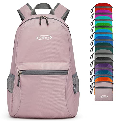 G4Free 20L Faltbarer Rucksack Ultraleichter Wanderrucksack Daypack für Männer Frauen und Kinder für Outdoor Wandern Reisen