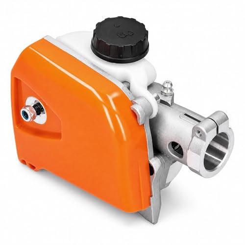 Kettensägen Getriebekopf, Kettensägen Getriebe Getriebekopf Baugruppe Rasentrimmer Stabsägen Ersatzaufsatz Heckenschere Baumschneider Landwirtschaft Stangensäge Gartenscher Bürstensch (26mm 9 Teeth)