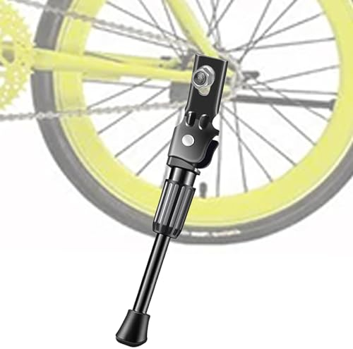 Dantolo Fahrradständer 18 Zoll Kinderfahrrad Einseitiger Stand Einstellbare Fahrradständer Fahrräder Zubehör für Kinder für Kinderfahrräder Laufräder Kleine Fahrräder (18 Zoll)
