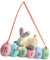 FUNOMOCYA Kaninchen-Verzierung für den einzug Bookshelf Decor Kamindekor Ostern Wohnkultur Spielzeuge Osterdeko Hasenfiguren drinnen Zubehör Container Kranz Statue