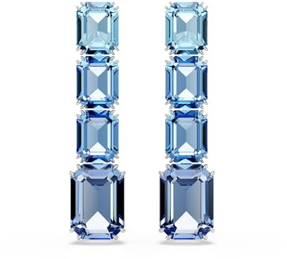 MILLENIA:OHRSTECKER BLU/RHS