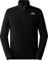 THE NORTH FACE NF0A855W4H0 M 100 Glacier 1/4 Zip - EU Maglia Lunga Uomo TNF Black-NPF Taglia M