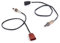 2 Stück Lambdasonde Regelsonde Diagnosesonde vor+nach Katalysator für Seat Ibiza 3 für Skoda Fabia 1 2 für FOX 1.2 Polo 9N 1.2 Lamdasonde Sensor O2 Sensor OZA532-V4 OZA708-EE1 OZA864-EE9