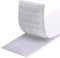 Fesoar Klettband Selbstklebend 3 Meter Extra Stark,Doppelseitig Klebende mit Klettverschluss 30 mm Breit Selbstklebendes Klebepad mit Flauschband und Hakenband (30 mm x 3 m, Weiß)