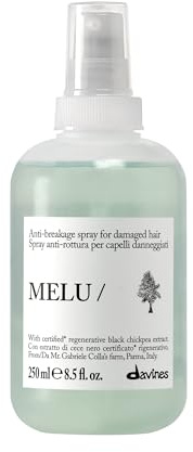 Davines MELU Anti-Haarbruch-Spray für langes Haar, 250 ml | Leichtes Spray, Thermoschutz