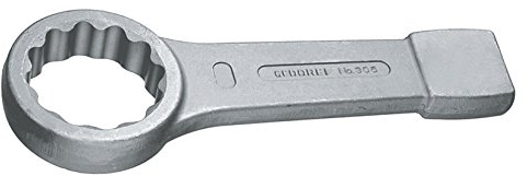 GEDORE Schlag-Ringschlüssel 50 mm, Hochpräzise Schlüsselweite, Robust für Industrie & Handwerk, Made in Germany - 50mm