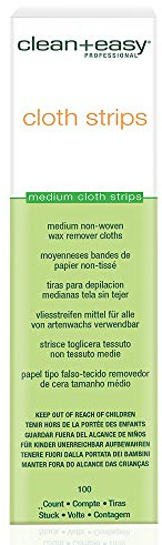 Clean+Easy Wax Remover Cloths (100) - Medium