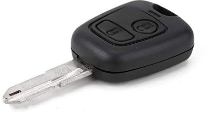 Coque 2 boutons CLE pour telecommande PEUGEOT 106 206 306 307 406 407 607 / Citroen Saxo Xsara Picasso Berlingo