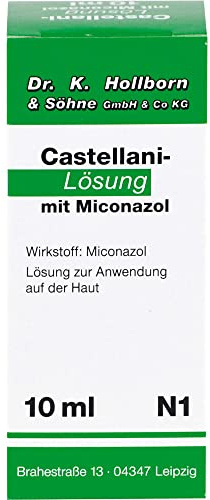 Castellani mit Miconazol Lösung
