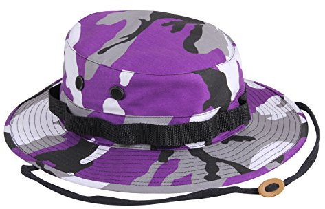 Rothco Men's Camo Boonie Hat Camo Violet 7