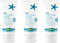 CCS Crema para el cuidado de los pies - Fórmula profesional, suaviza y previene la piel seca y áspera - Bálsamo hidratante para talones y pies suaves - 3 Paquetes (175ml)