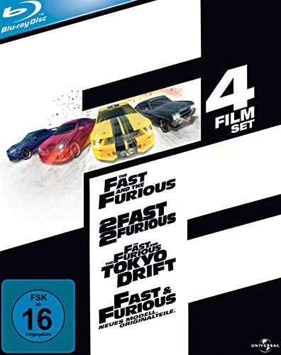 Fast and Furious 1-4 - Limited Jumbo Steelbook