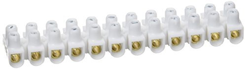 Legrand LEG98421 - Terminale Nylbloc 41, 2 viti per terminale, 6 mm, bianco