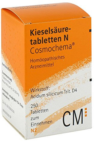 KIESELSÄURETABLETTEN N Cosmochema 250 St