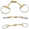 Tysons Breeches D Ring Gebiss Kaltblut Argentan 15,5 16,5 17,5 cm Übergröße Gebiß (16.5)