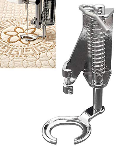 CKPSMS Marke - # 4021L-OT 1 STÜCKE DARNING OPEN TOE BEWEGUNGSFREI STICKFUSS passend für Kenmore Brother Elna Singer White