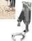 ckpsms Marque - # 4021L-OT 1pièce DARNING Ouvert Pied DE Broderie en Mouvement adapté pour Kenmore Brother Elna Singer White