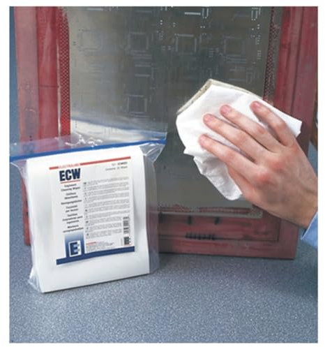 WETEC Reinigungstücher, trocken, für Techniker ECW025 (Staubtuch Putztuch Reinigungstuch Trockentuch Nasswischtuch Nasswischtuchrolle Pflegetuch Wischtuch Wischtücher) (Pack à 25 Stück)