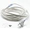 FOLGEMIR 30 Meter Warmweiß LED Band, 2835 SMD 144 Leds/m Lichtleiste, 220V 230V LED Strip, sehr helle Beleuchtung - ca. 900 LM pro Meter, IP65 wasserdicht