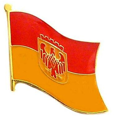 Flaggen Pin Potsdam Fahne Flagge Anstecknadel