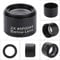 2X Magnification Barlow Lens, Fully Multi-coated Glass Lens High Light Transmission M28.6 Thread Metal Barlow Lens for 1.25 inch / 31.7mm Astronomical Telescope Eyepiece