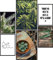 Papierschmiede® Mood Poster Set Cannabis, Bilder Wohnzimmer Deko Schlafzimmer, 2x DIN A2 und 4x DIN A3, Smoke Weed Marihuana Joint grün - ohne Rahmen