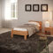 Krok Wood Seniorenbett SiSi aus Massivholz (Buche, 90 x 200 cm + Nachttisch)