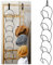 Willoo Ganci Appendi Cappello, Rack per Cappelli, Portacappelli da Muro per Cappelli, Porta Rack per Berretti da Baseball, per Porta, Armadio, Parete, Bagno (Nero)