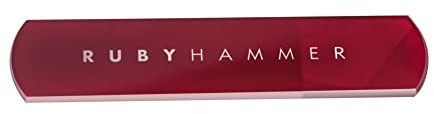 Ruby Hammer Glass Foot File | Professional-Grade | Luxury Glass File for Effortless Hard Skin Removal & Silky-Smooth Feet | Designed by Award-Winning Beauty Expert Ruby Hammer MBE
