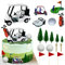 Golf Cake Decorations Cart Toppers Heading for The Green Topper for Golfers With Cart Flag Ball Theme Party Supplies