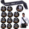 14 Stück EVG-Dekoration, Schal für Braut + 13 Stück EVG-Anstecker, Hochzeit, Organisation, Junggesellenabschied, Gastgeschenke für Verlobung, Hochzeit
