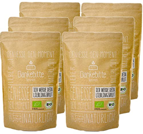 Kennenlernpaket Bio Brotbackmischung - Finde dein LieblingsBROT Set - 6-teilig